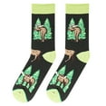 thumbnail image 6 of Crazy Socks Maine Moose Fun Print Novelty Crew Socks for Men, 6 of 6
