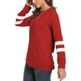 thumbnail image 4 of Sweat-shirts à Manches Longues pour Femmes Pull en Tricot, 4 of 6