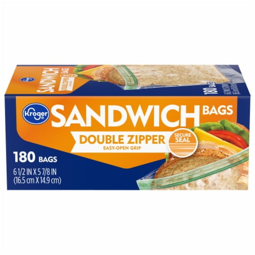 KR Reclosable Sandwich Bags 180 ct