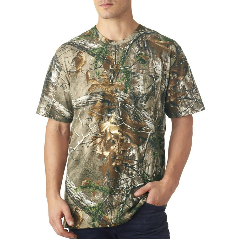 Code Five - Code V Men's Realtree Camouflage Pocket T-Shirt - Walmart ...