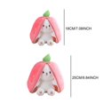 thumbnail image 2 of Bunny Plush Pillow Dolls Cute Rabbit Creative Pink Pp Cotton Dumb 18cm/25cm Stuffed Rabbit Plush Toys T, 2 of 4