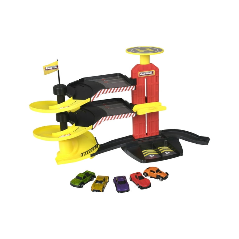 Speedsterz City Park & Drive Garage Play Set - Includes 5
