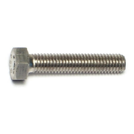 

5mm-0.8 x 25mm Stainless A2-70 Steel Coarse Thread Hex Cap Screws