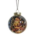 thumbnail image 2 of Light‑Up Christmas Mini Scene Ornament, Santa Claus Acrylic Hanging Pendant, Glowing Festive Tree Decoration For Holiday Home Xmas Party Decor, 2 of 6