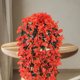 thumbnail image 4 of Colgante De Pared De Gloria De La Mañana Buganvillas artificiales de plástico de 12 tenedores y 156 flores, 73 cm de alto, para colgar en la pared y decorar el techo (1 unidad) JASKFLY, 4 of 9