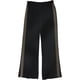 thumbnail image 1 of Nanette Lepore Pantalones casuales a rayas para mujer, Negro, 0, 1 of 2