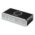 thumbnail image 3 of Reloj despertador y estación de carga con LED 2 en 1 Carga inalámbrica rápida, 3 of 8