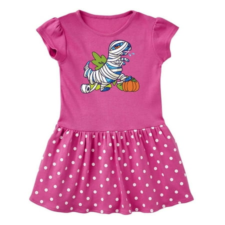 

Inktastic Halloween Dinosaur Mummy Gift Baby Girl Dress