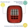 thumbnail image 3 of Lumitronics LED Red 6-Function Universal Box Lamp RV Tail Light - LUM-STS10, 3 of 3