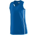 thumbnail image 1 of Augusta GRLS RACHA GANADORA RACERBACK ROY/WHI L Augusta 00784371563189, 1 of 1