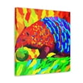 thumbnail image 2 of Indian Pangolin Triumphant - Canvas, 2 of 10