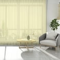 thumbnail image 2 of TIFEE Sheer Voile Single Curtain Panel 55"x84" Yellow, 2 of 8