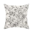 thumbnail image 3 of Throw Pillow Cover 18x18 Inch Floral Botanical Print Decorative Cushion Case Soft Breathable Pillowcase for Sofa Couch Bed Spring Summer Home Decor by PALIFEUR, 3 of 7