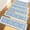 Blue, variant on ICEANT 4PCS 30"x8" Non-Slip Stair Treads, Printed Abstract Indoor Runners, Washable Adhesive TPR Edging, Decorative Mats for Wood Steps,Blue