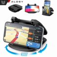 thumbnail image 2 of Car GPS Phone Holder for Car Dashboard, 360 Degree Rotation for 6.5 inch Alogy Phone, Black, 2 of 5