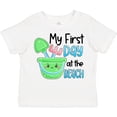 thumbnail image 3 of Inktastic My 1st Day at the Beach Cute Bucket and Shovel Boys or Girls Toddler T-Shirt, 3 of 5