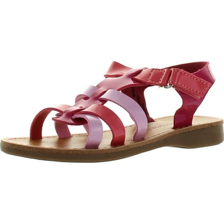 

Jelly Beans PENTAGON Toddler s Little Girl Comfort Strappy Upper Sandals Shoes Fuchsia Multi 6