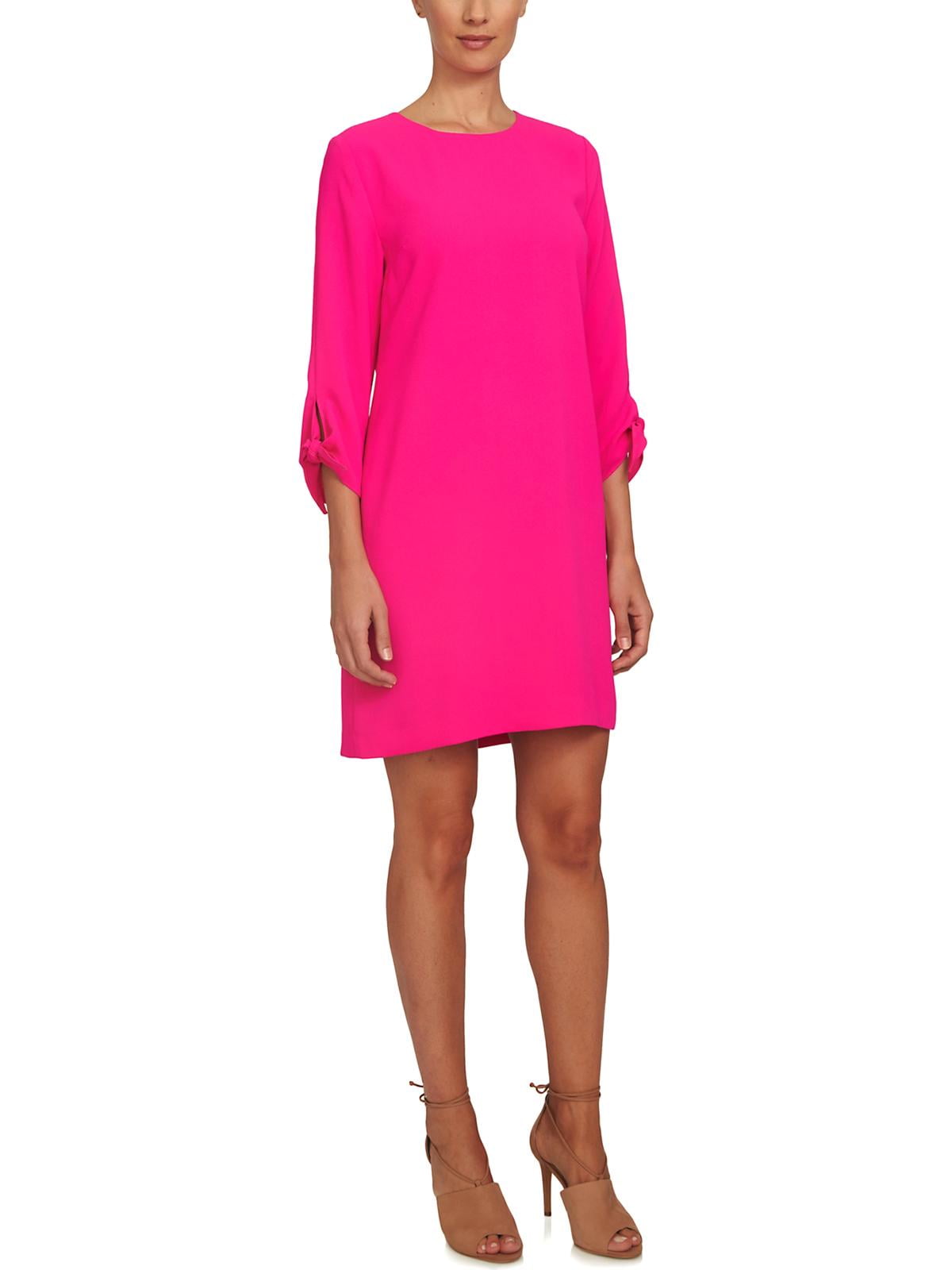 CeCe Womens Mini Party Cocktail Dress Pink 4