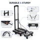 thumbnail image 3 of Carretilla de mano plegable SPACEKEEPER de 500 kg de capacidad con 6 ruedas, 3 of 7