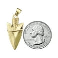thumbnail image 3 of 14K Gold 3D Native American Arrowhead Pendant, 3 of 5
