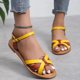 thumbnail image 1 of Zapatillas de verano para mujer, zapatos informales para mujer, sandalias ligeras de fondo plano Wmkox8yii nm9308, 1 of 8
