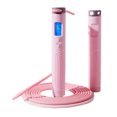 thumbnail image 1 of Cuerda para saltar para fitness 2 en 1 sin Cuerda y con cable Rosado Sunnimix Cuerda para saltar inalámbrica, 1 of 8