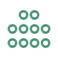 thumbnail image 5 of Uxcell 7mm OD 3mm ID 2mm Width Seal Fluorine Rubber O-Rings Green 10 Pack, 5 of 5