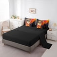 thumbnail image 5 of Erosebridal Basketball Graffiti Splash Bedding Comforter Set 7pcs for Kids Teens,Boys Girls Sport Gamer Queen Bedding Sets,Black Reversible,Ultra Soft Home Decor, 5 of 6