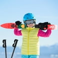 thumbnail image 3 of Hzsb Kid's Beginner Ski Board Kit with 2 Ski Boards and 2 Poles,Kids Skiing Equipment with Christmas Themed Pattern for Age 4 and Under, 3 of 7