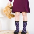 thumbnail image 5 of Fuzoiu Cell Tower Print Kids Socks For Boys Girls,Grip Crew Socks with Non Slip,Lightweight Stretch Crew Socks,Toddlers Crew Boot Socks, 5 of 5