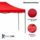 thumbnail image 4 of Carpa 3 x 6 Metros Toldo Lona Impermeable Plegable Para Jardin Color Rojo Practiksa Carpa 3 x 6, 4 of 5