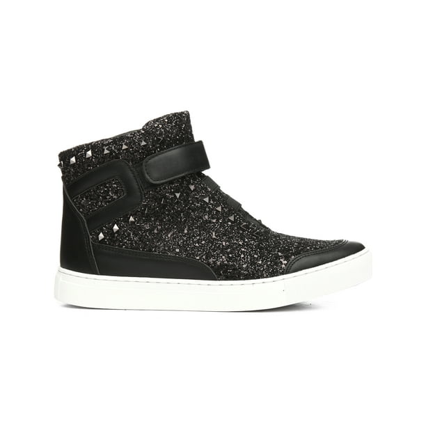 F41607 Faranzi Jeremy Men's Black Designer Glitter Sneakers Studs - Walmart.com