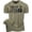 T-Shirt Military Green, variant on Gymish Too Fit To Quit Motivational Gym Shirt for Men – Workout T-Shirt, Athletic Fitness Wear, Military Green, Small