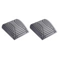 thumbnail image 3 of maskred PE Comfortable Neck Pillow For Pain Relief - Humanized Angle Strong Support Soft Back Stretcher Grey 2Set, 3 of 6