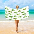 thumbnail image 2 of GZHJMY Frog Prince Beach Towel Microfiber, 31"x 71" Large Quick Dry Travel Towel Beach Blanket for Women Men Travel Swim Camping Holiday, 2 of 4