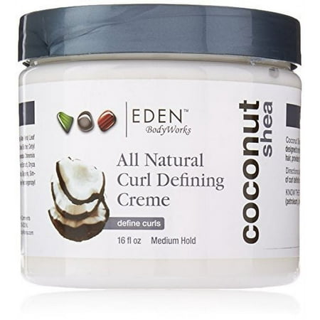 EDEN BodyWorks Coconut Shea Curl Defining Creme |16 oz | Moisturize Protect Against Humidity, Add Shine - Packaging May Vary