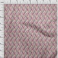 thumbnail image 4 of oneOone Velvet Fuschia Pink Fabric Abstract Sewing Craft Projects Fabric Prints By Yard 58 Inch Wide, 4 of 4
