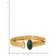 thumbnail image 3 of Jessica Simpson Women's Cuff Bracelet with Green Stone, 3 of 4