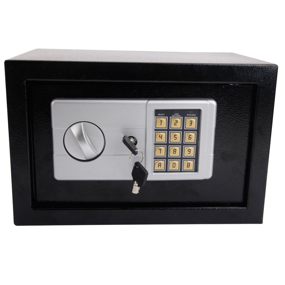 Zimtown Fire Safe Box with Keypad Lock Water and Fireproof Safe Box