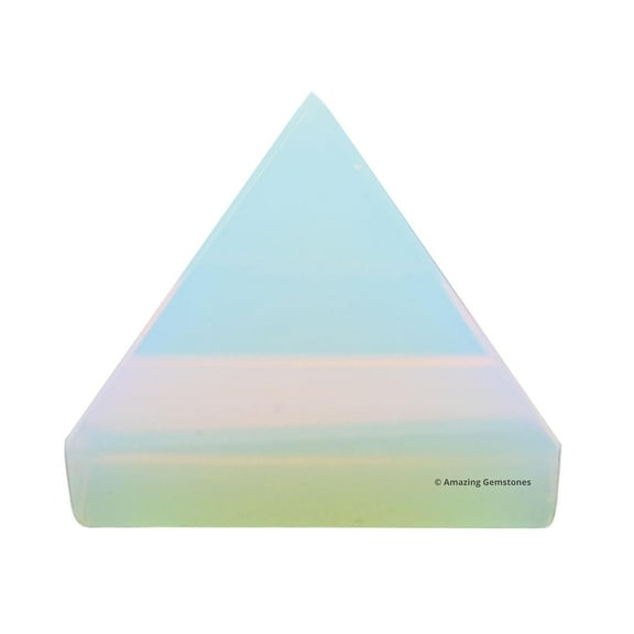 Opalite Crystal Pyramid 1" Inch