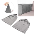 thumbnail image 1 of Funda Elástica Para Reposabrazos, Gris Oscuro, Fácil De Mantener, Funda Para Reposabrazos De Sofá, Poliéster, Antideslizante, Para Brazos Rectangulares Para Brazos Reclinables, 1 of 7