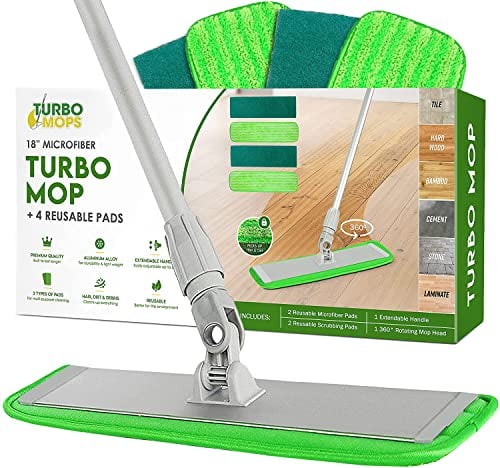 2X Reusable Microfiber Mop Pads Washable Dry Wet Cleaning For Hardwood Floor 2X Reusable Microfiber Mop Pads Washable Dry Wet Cleaning For Hardwood Floor