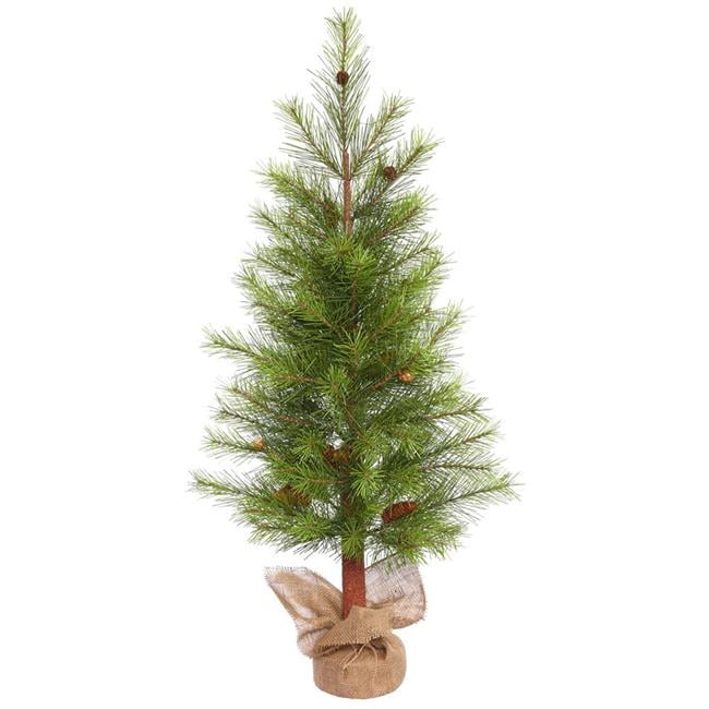 Vickerman 4' White Pine Artificial Christmas Tree, Unlit