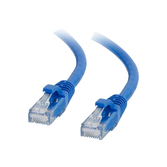 C2G 75ft Cat6a Snagless Unshielded (UTP) Network Patch Ethernet Cable-Blue - Patch cable - RJ-45 (M) to RJ-45 (M) - 75 ft - UTP - CAT 6a - molded, snagless, stranded - blue