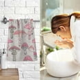 thumbnail image 6 of Coolnut Hand Towels Red Mushrooms Patterned 2 PCS, Cotton Bath Towel for Drying Face Hands Body Decorative Water Absorbent Lightweight Towels for Bathroom Ktichen Travel Gym, 16"x28", 6 of 6