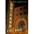 thumbnail image 5 of Chicago, Illinois, Chicago Theatre, Lantern Press, Premium Playing Cards, 52 Card Deck with Jokers, USA Made, 5 of 5