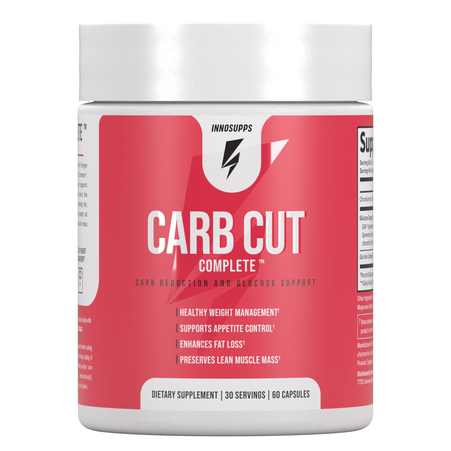 Inno Supps Carb Cut Complete Carb Reduction and Glucose Support