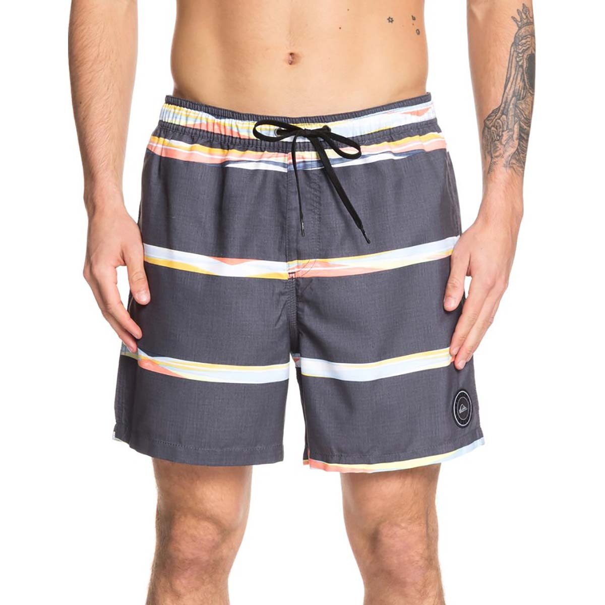 Quiksilver Quiksilver Men's Dunes Stripes Volley Board Shorts