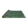 thumbnail image 2 of Ahgly Company Indoor Square Persian Turquoise Blue Traditional Area Rugs, 6' Square, 2 of 4