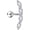 4 Marquise, variant on 16G Helix Earrings Upper Ear Cartilage Earrings Stainless Steel 316L Tragus Piercing, Style Q9031